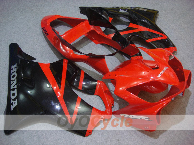 Kit carene a iniezione per CBR600F4i 01-03 - Rosso, Nero - Stile originale #OYO87900177 Immagine principale del prodotto