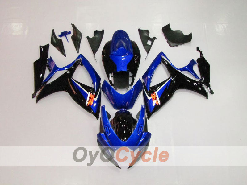 Kit carene a iniezione per GSX R750 06-07 - Blu, Nero - Stile di fabbrica #OYO87901318 Immagine principale del prodotto