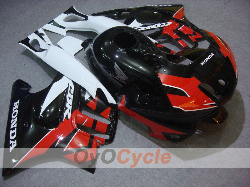 Carene a iniezione per CBR600F3 97-98 - Bianco, Nero - Stile fabbrica #OYO87900085 Immagine principale del prodotto