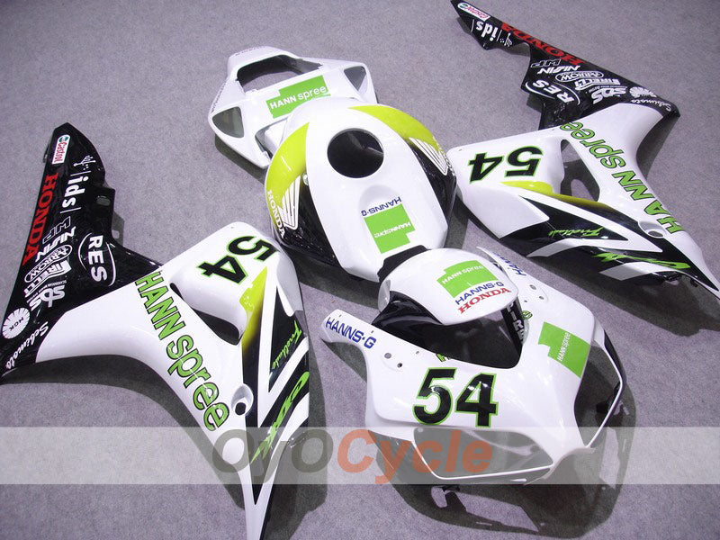Carene a iniezione per CBR1000RR 06-07 - Bianco, Nero - HANN Spree #OYO87900608 Immagine principale del prodotto