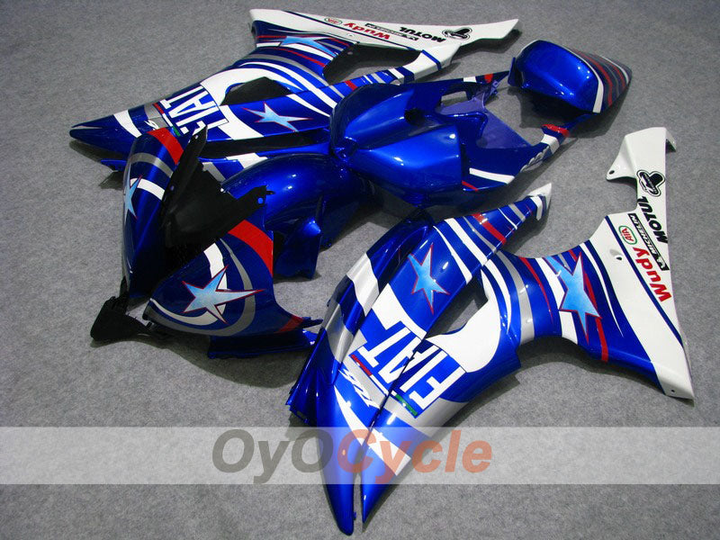 Kit carene a iniezione per YZF-R6 08-16 - Blu, Bianco - FIAT #OYO87900962 Immagine principale del prodotto