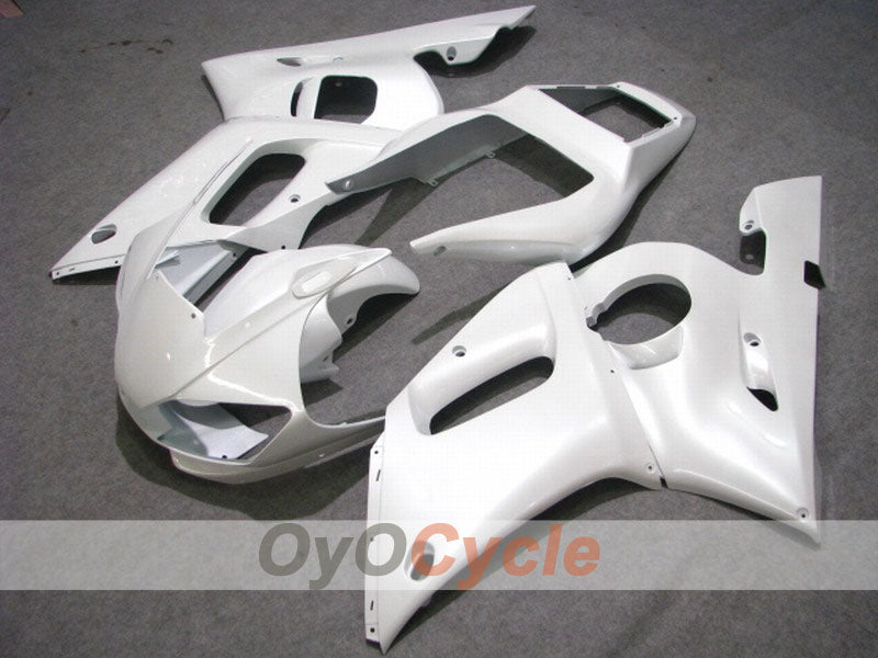 Carenatura a iniezione per YZF-R6 98-02 - Bianco opaco - Stile Factory #OYO87901019 Immagine principale del prodotto
