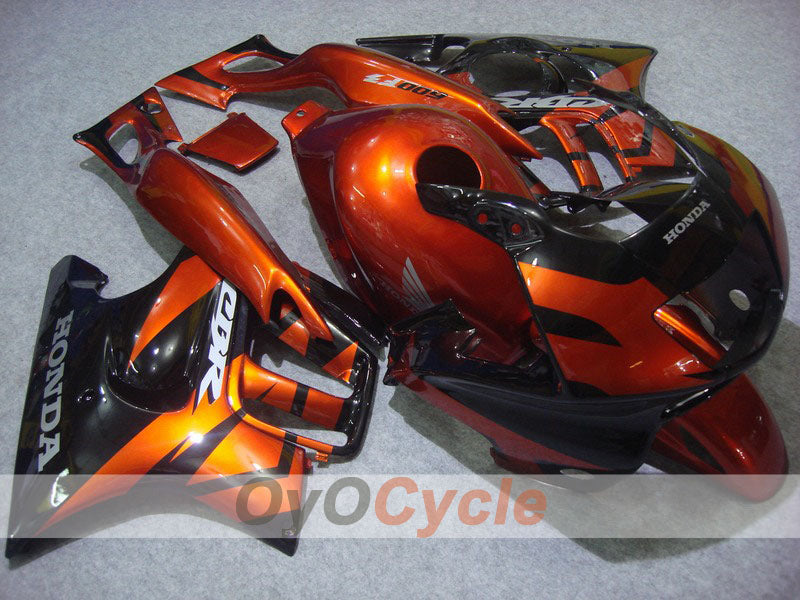 Kit carene a iniezione per CBR600F3 97-98 - Arancione, Nero - Stile di fabbrica #OYO87900086 Immagine principale del prodotto