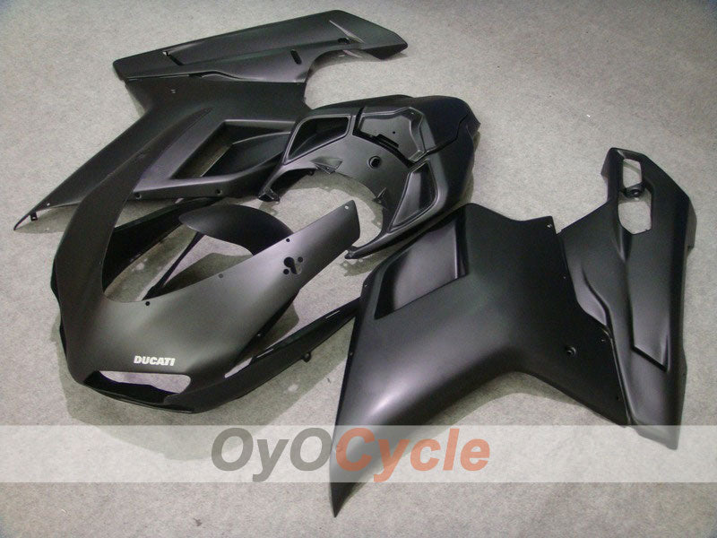 Kit carene stampate a iniezione per Ducati 1198 09-11 - Nero, Opaco - Stile originale #OYO87902333 Immagine principale del prodotto