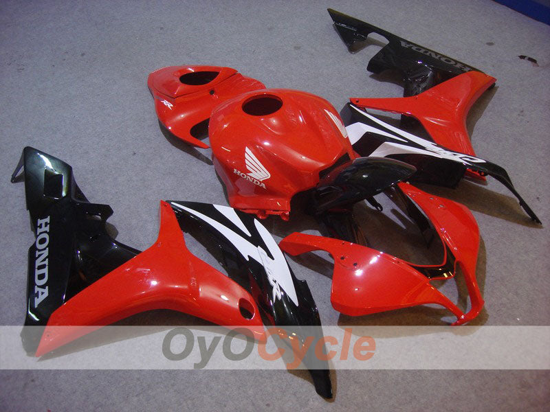 Kit carene a iniezione per CBR600RR anni 07-08 - Rosso, Nero - Stile di Fabbrica #OYO87900397 Immagine principale del prodotto