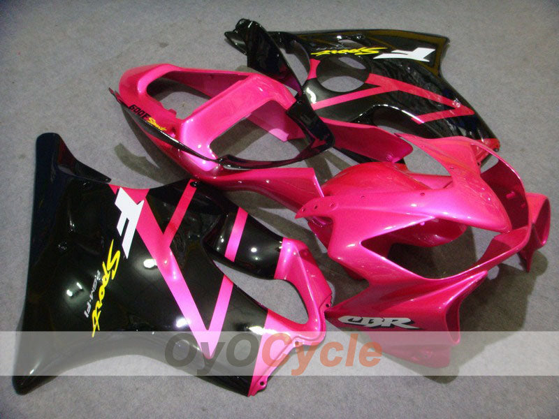 Kit carene a iniezione per CBR600F4i anni 01-03 - Nero, Rosa - Stile originale #OYO87900181 Immagine principale del prodotto