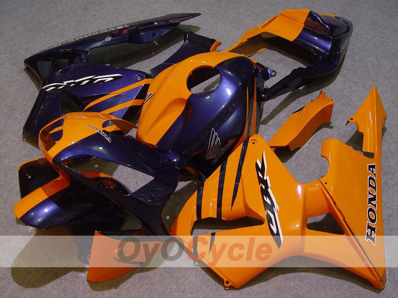 Kit carene a iniezione per CBR600RR 03-04 - Giallo, Blu - Stile originale #OYO87902603 Immagine principale del prodotto
