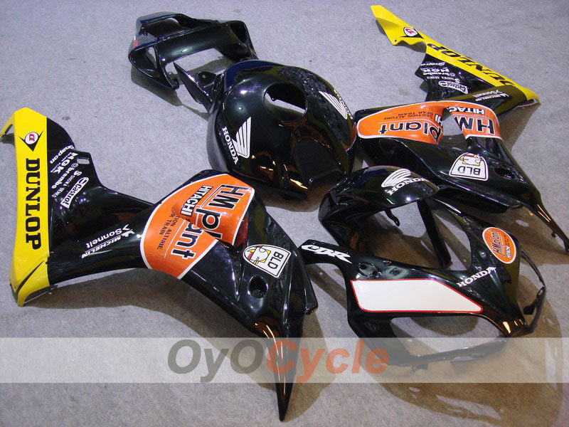 Kit carene a iniezione per CBR1000RR 06-07 - Giallo, Nero - HM Plant #OYO87900611 Immagine principale del prodotto