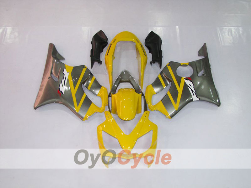 Carena a iniezione per CBR600F4i 04-07 - Giallo, Argento - Stile originale #OYO87900198 Immagine principale del prodotto
