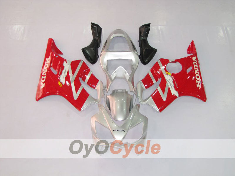 Kit carene a iniezione per CBR600F4i anni 01-03 - Rosso, Argento - Stile originale #OYO87900148 Immagine secondaria del prodotto