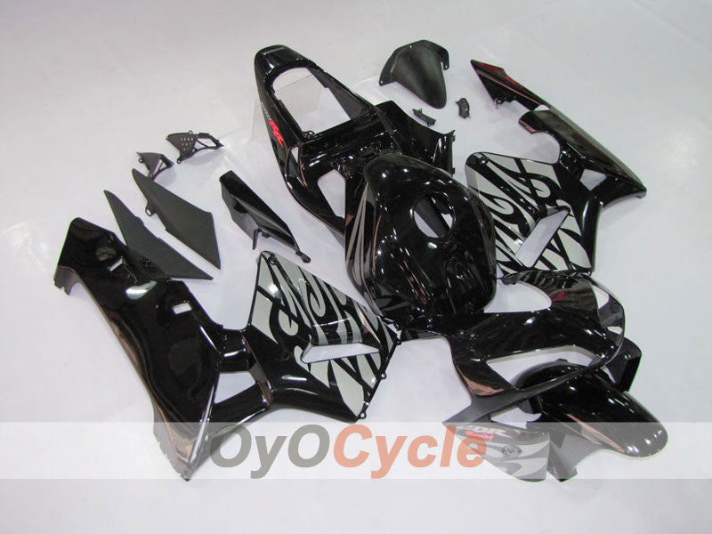 Kit carene a iniezione per CBR600RR 03-04 - Nero, Argento - Fiamma #OYO87902510 Immagine secondaria del prodotto