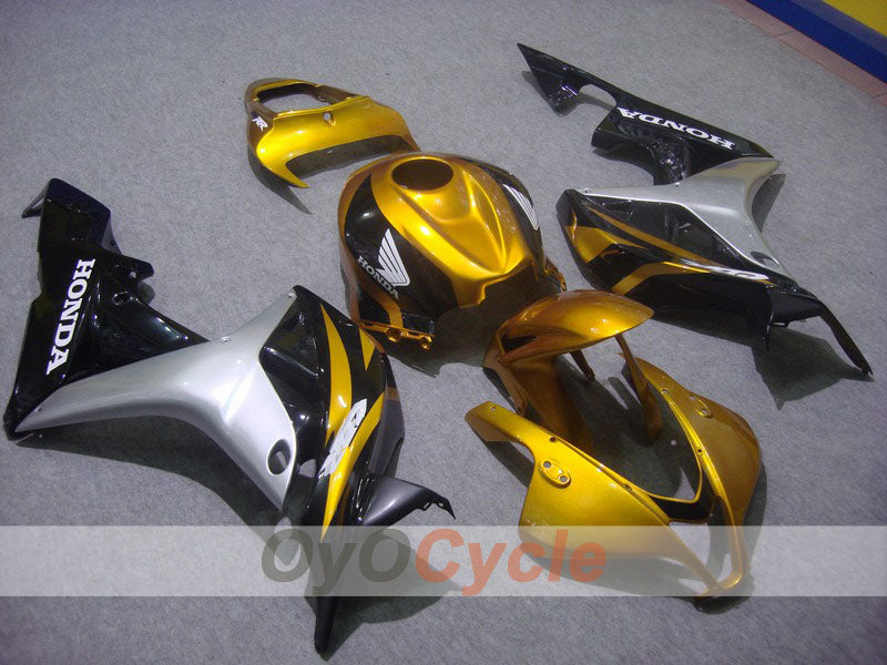 Kit carene a iniezione per CBR600RR 07-08 - Nero, Oro - Stile di fabbrica #OYO87900400 Immagine principale del prodotto