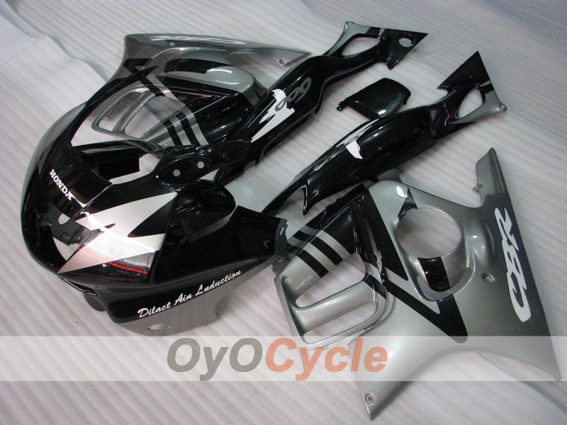 Kit carene a iniezione per CBR600F3 anni 97-98 - Nero, Grigio - Stile fabbrica #OYO87900089 Immagine principale del prodotto