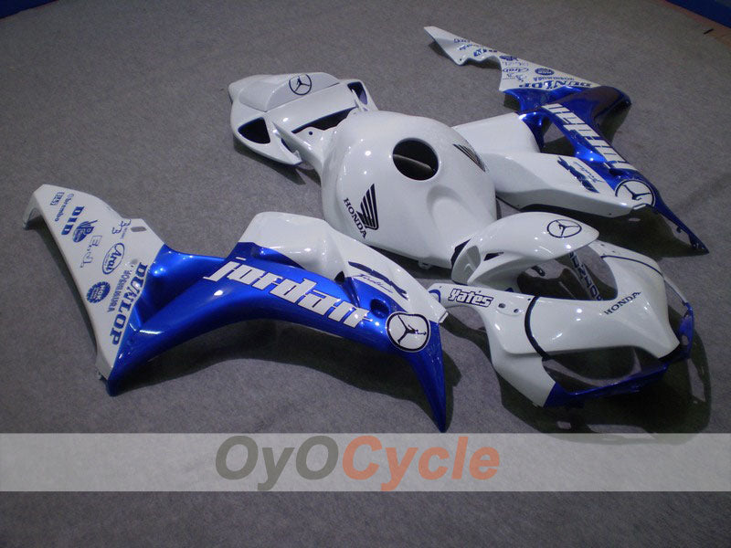 Kit carene a iniezione per CBR1000RR 06-07 - Blu, Bianco - Jordan #OYO87900613 Immagine principale del prodotto