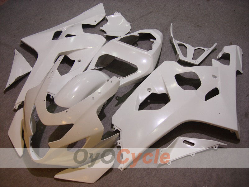 Kit carenatura a iniezione per GSXR600 04-05 - Bianco - Stile di fabbrica #OYO87901379 Immagine principale del prodotto