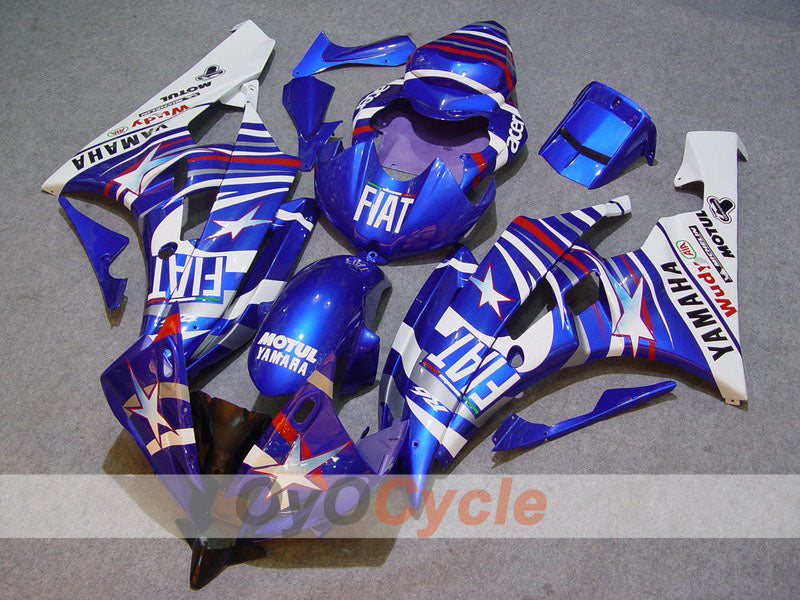Kit carene a iniezione per YZF-R6 06-07 - Blu, Bianco - FIAT, MOTUL #OYO87900933 Immagine principale del prodotto