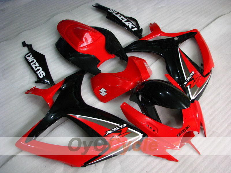 Kit carene a iniezione per GSX R750 06-07 - Rosso, Nero - Stile di fabbrica #OYO87901326 Immagine principale del prodotto