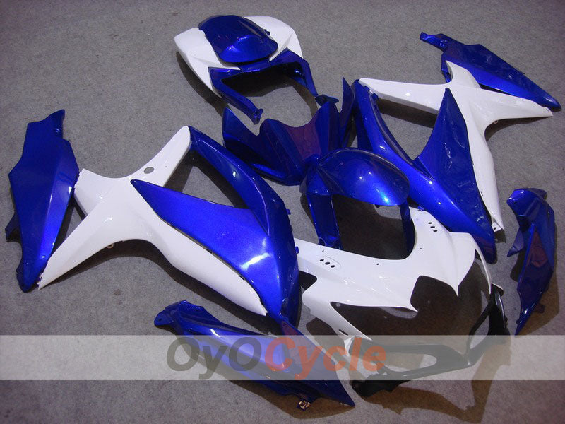 Carena a iniezione per GSX R600 08-10 - Blu, Bianco - Stile Originale #OYO87901660 Immagine principale del prodotto