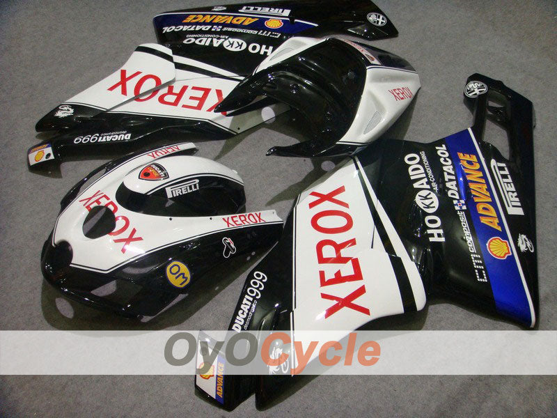 Kit Carene a Iniezione per Ducati 999 03-04 - Bianco, Nero - Xerox #OYO87902362 Immagine principale del prodotto