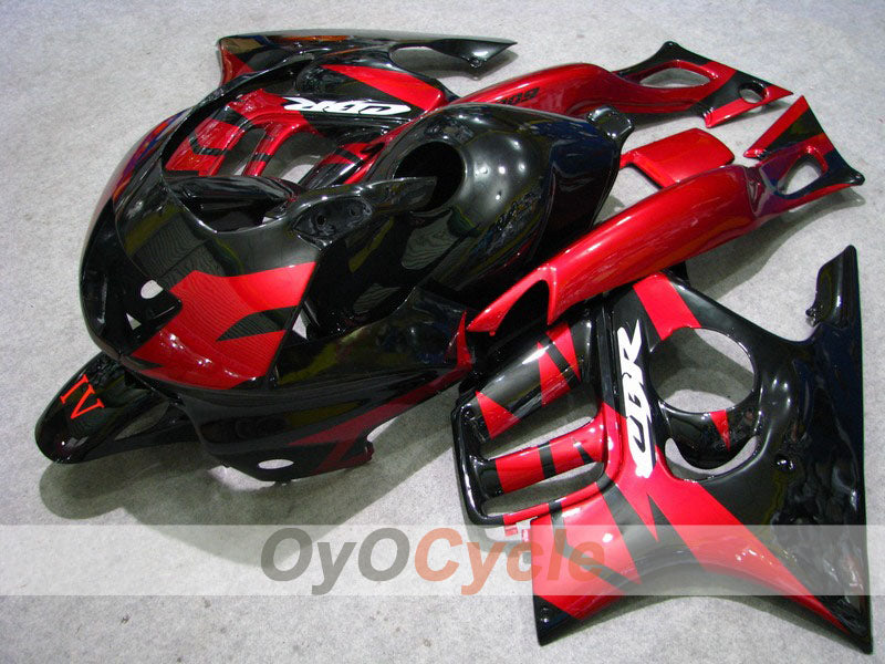 Kit carenatura a iniezione per CBR600F3 97-98 - Rosso, Nero - Stile di fabbrica #OYO87900090 Immagine principale del prodotto