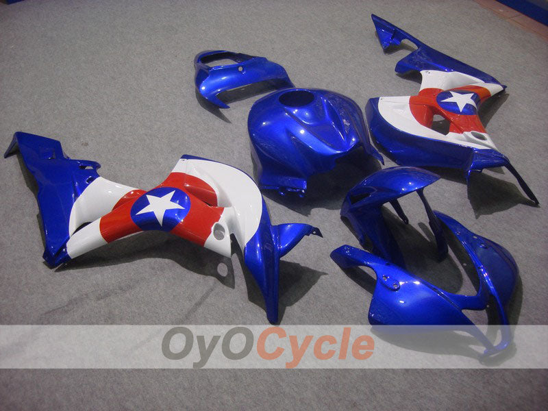 Carenatura a iniezione per CBR600RR 07-08 - Blu, Bianco - Stile Originale #OYO87900401 Immagine principale del prodotto