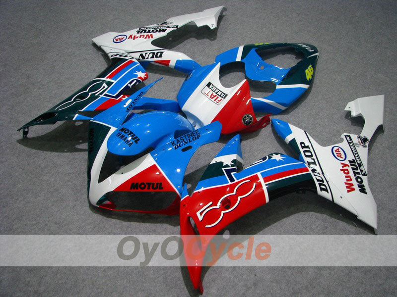 Carena a iniezione per YZF-R1 04-06 - Multicolore - DUNLOP, FIAT, MOTUL #OYO87900828 Immagine principale del prodotto