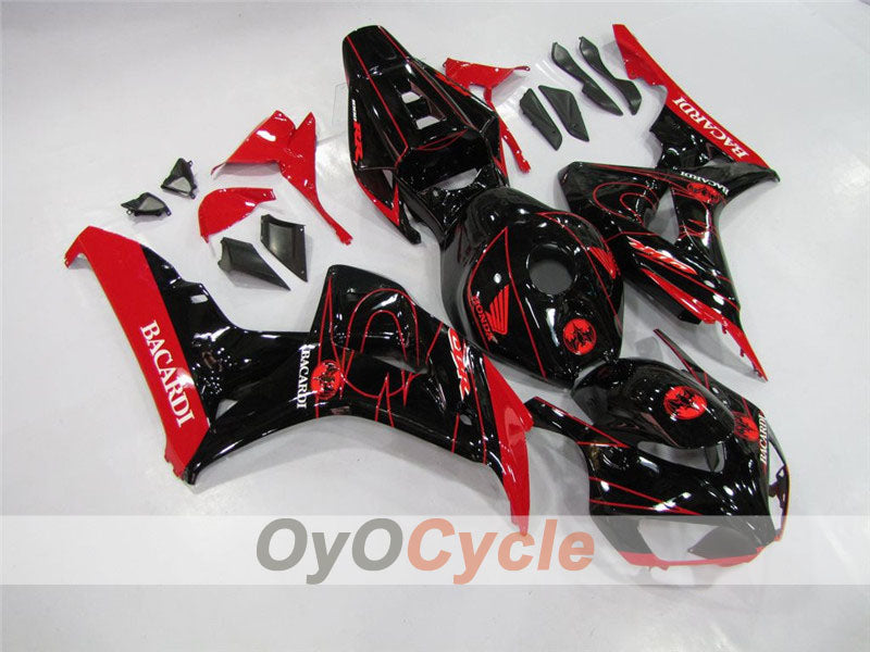 Carenatura a iniezione per CBR1000RR 06-07 - Rosso, Nero - BACARDI #OYO87900550 Immagine principale del prodotto