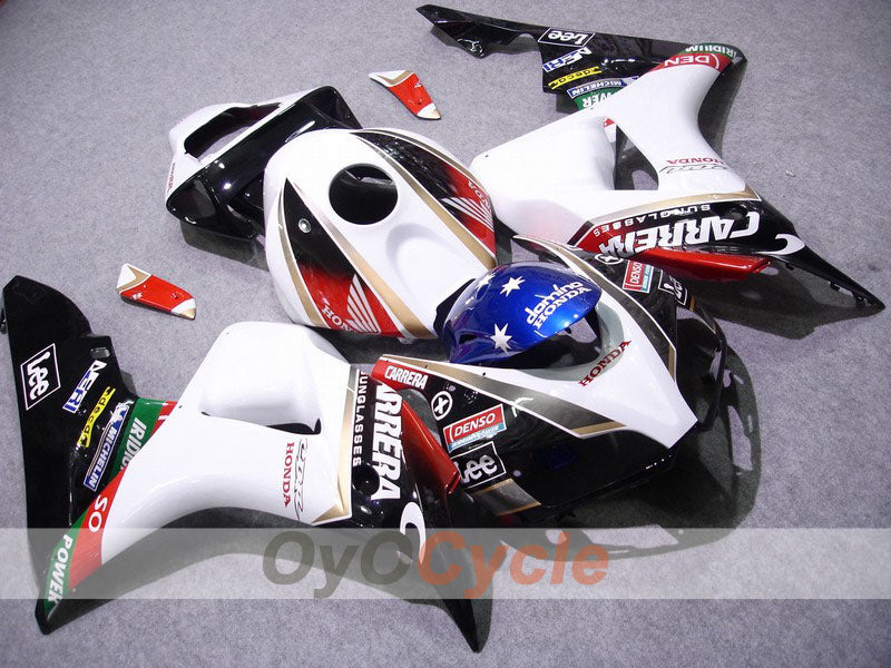 Carena a iniezione per CBR1000RR 06-07 - Bianca, Nera - Lee #OYO87900616 Immagine principale del prodotto