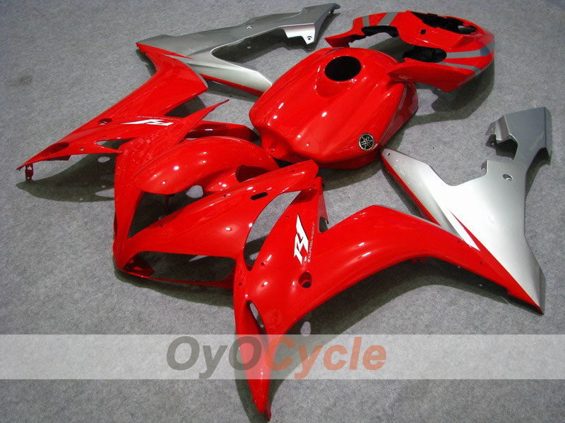 Kit carene a iniezione per YZF-R1 04-06 - Rosso, Argento - Stile Fabbrica #OYO87900846 Immagine principale del prodotto