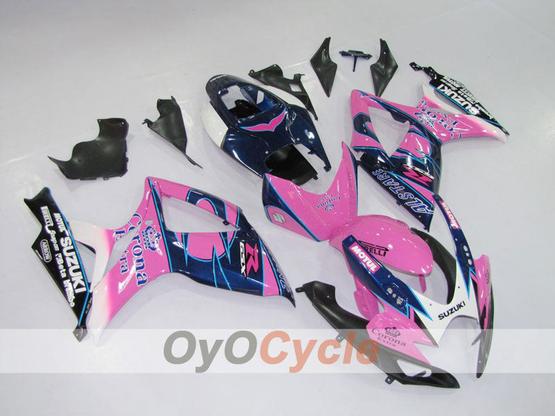 Kit carene a iniezione per GSX R750 06-07 - Blu, Rosa - Corona #OYO87901263 Immagine principale del prodotto