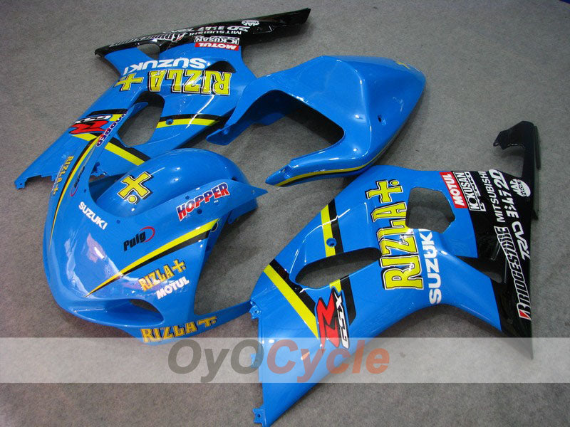 Carena a iniezione per GSX R600 01-03 - Blu, Nero - Rizla+ #OYO87901154 Immagine principale del prodotto