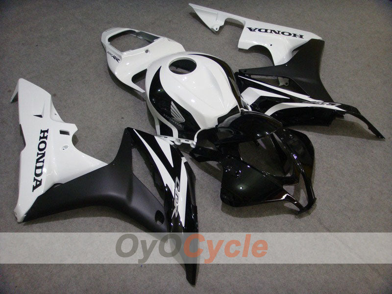 Kit carene a iniezione per CBR600RR 07-08 - Bianco, Nero - Stile di fabbrica #OYO87900404 Immagine principale del prodotto