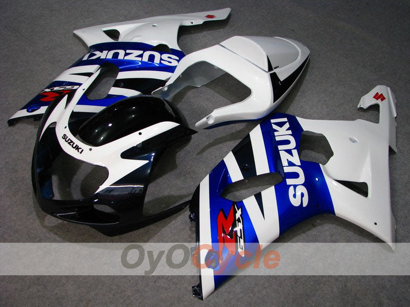 Carene a iniezione per GSX R600 01-03 - Blu, Bianco - Stile Originale #OYO87901147 Immagine principale del prodotto