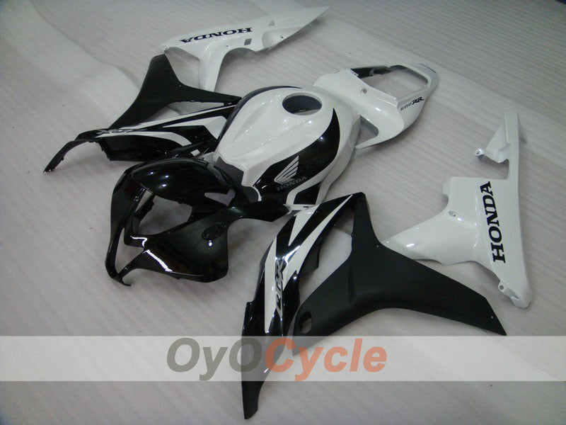 Kit carene a iniezione per CBR600RR 07-08 - Bianco, Nero - Stile di fabbrica #OYO87900408 Immagine principale del prodotto