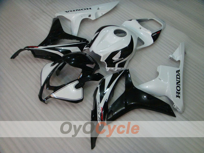 Kit carene a iniezione per CBR600RR 07-08 - Bianco, Nero - Stile di fabbrica #OYO87900406 Immagine principale del prodotto