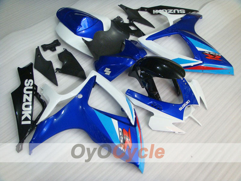 Kit carene a iniezione per GSX R750 anni 06-07 - Blu, Nero - Stile di fabbrica #OYO87901341 Immagine principale del prodotto