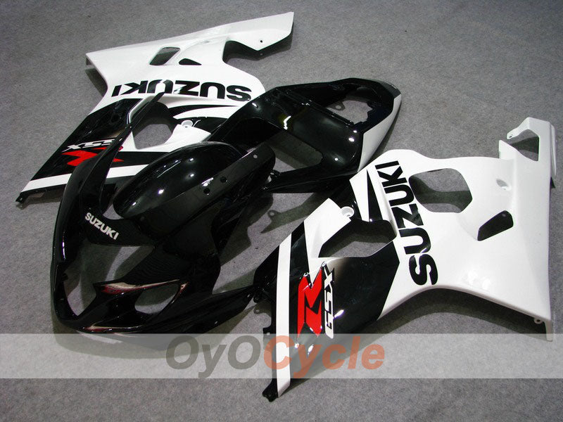 Carene a iniezione per GSX R750 04-05 - Bianco, Nero - Stile di fabbrica #OYO87901221 Immagine principale del prodotto