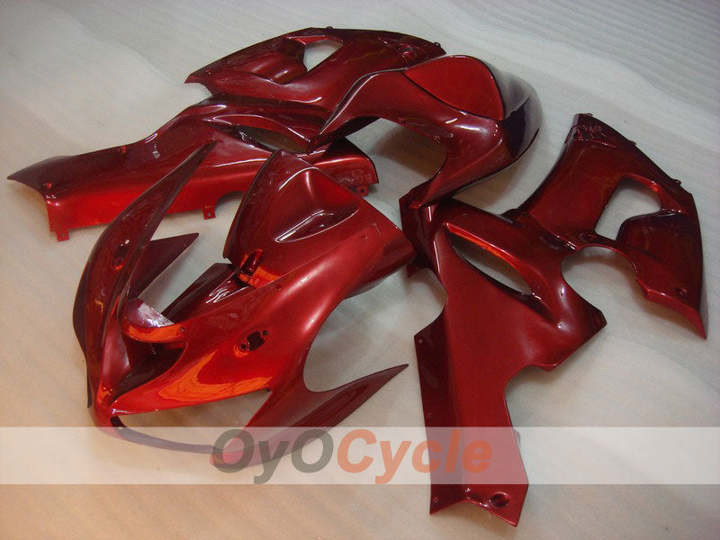 Carene a iniezione per NINJA ZX-6R 05-06 - Rosso - Stile Originale #OYO87901826 Immagine principale del prodotto