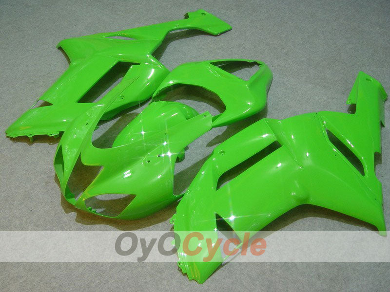 Kit carene a iniezione per NINJA ZX-6R 07-08 - Verde - Stile Originale #OYO87901904 Immagine principale del prodotto