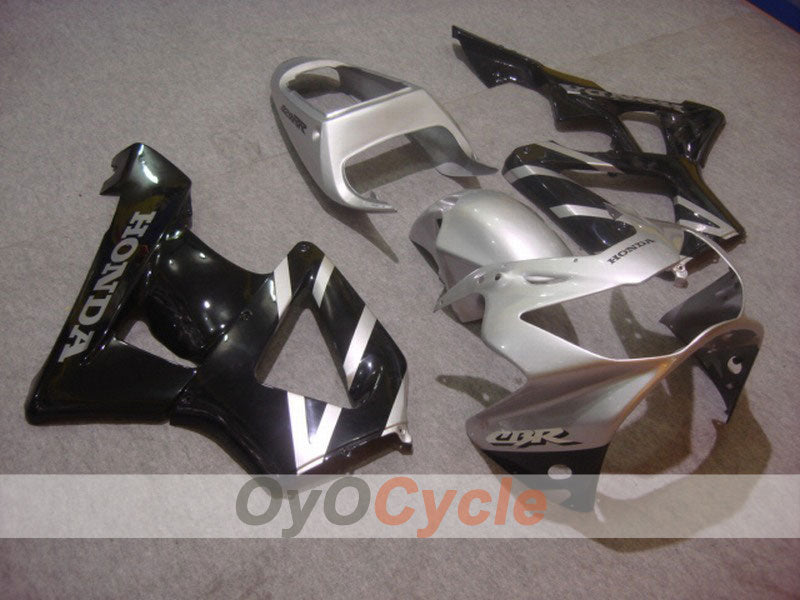 Kit carene stampate a iniezione per CBR900RR 929 00-01 - Nero, Argento - Stile originale #OYO87902713 Immagine principale del prodotto