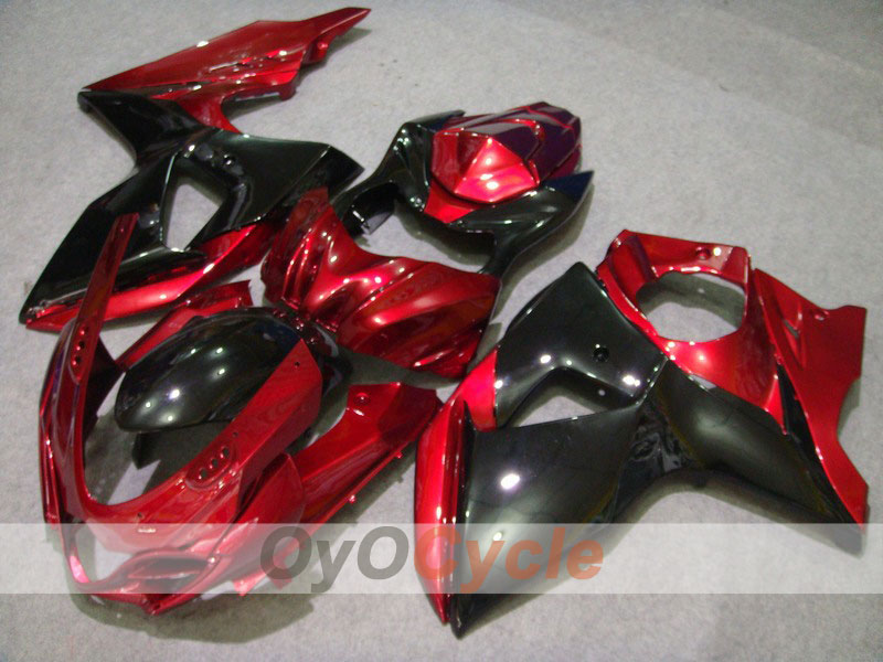 Kit carene a iniezione per GSX R1000 del 09-16 - Rosso, Nero - Stile di fabbrica #OYO87902872 Immagine principale del prodotto