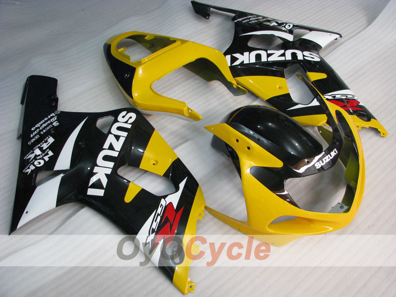 Carenatura a iniezione per GSX R1000 00-02 - Gialla, Nera - Stile Fabbrica #OYO87901790 Immagine principale del prodotto