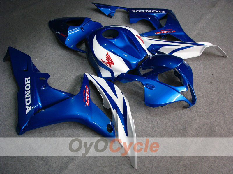 Kit carene a iniezione per CBR600RR 07-08 - Blu, Bianco - Stile Fabbrica #OYO87900413 Immagine principale del prodotto