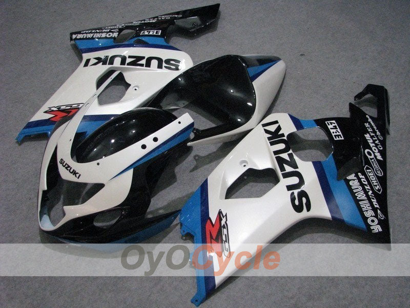 Kit carenatura a iniezione per GSX R750 04-05 - Bianco, Nero - DUNLOP #OYO87901247 Immagine principale del prodotto