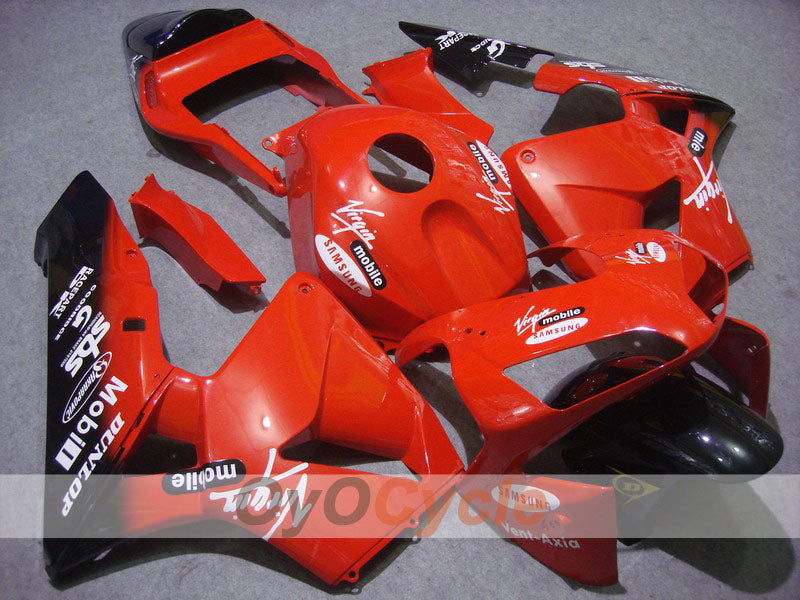 Carenatura a iniezione per CBR600RR 03-04 - Rosso, Nero - DUNLOP #OYO87900224 Immagine principale del prodotto