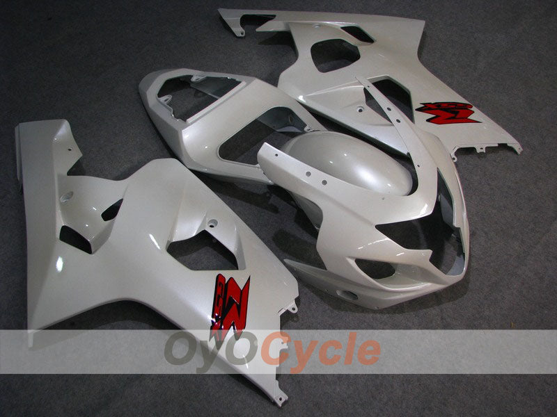 Kit carenatura a iniezione per GSX R750 04-05 - Bianco - Stile di fabbrica #OYO87901224 Immagine principale del prodotto