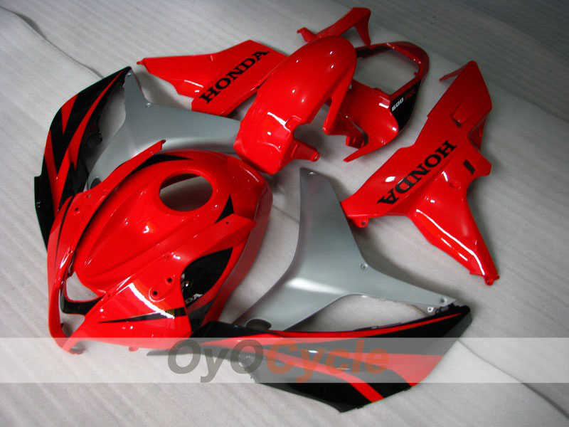 Kit carene a iniezione per CBR600RR 07-08 - Rosso, Nero - Stile di fabbrica #OYO87900416 Immagine principale del prodotto