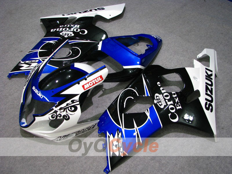 Carenatura a iniezione per GSX R750 anni 04-05 - Blu, Nero - Corona #OYO87901246 Immagine principale del prodotto
