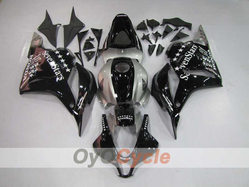 Kit carene a iniezione per CBR600RR 09-12 - Nero, Argento - SevenStars #OYO87900463 Immagine principale del prodotto