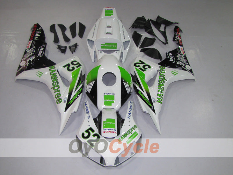 Kit carene a iniezione per CBR1000RR 06-07 - Bianco, Nero - HANN Spree #OYO87902852 Immagine secondaria del prodotto